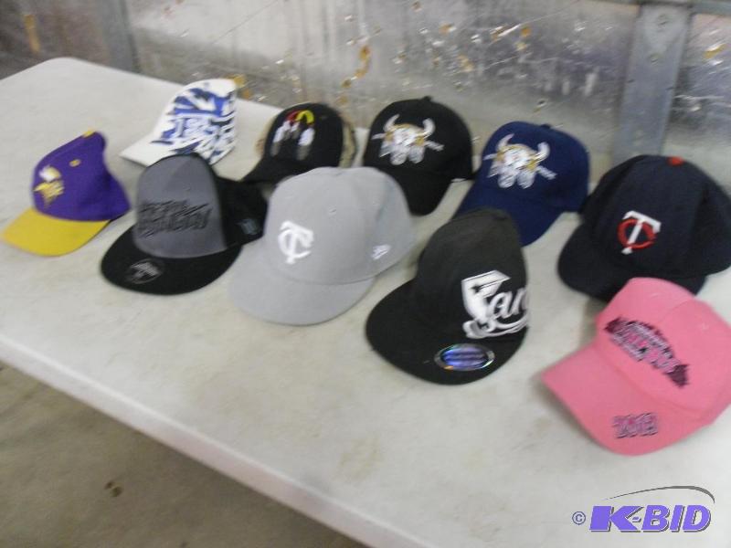 lot 108A image: Assorted hats, some used and some look like n...