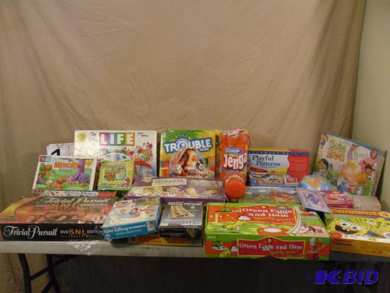 lot 150 image: Large Lot of Assorted Games. A few are NEW....