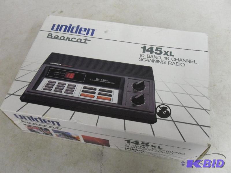 lot 15A image: Uniden Bearcat&nbspScanner. 145 XL 10 band, ...