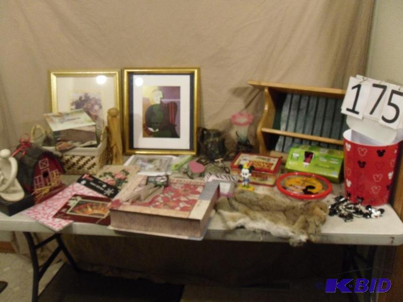 lot 175 image: Lot of Assorted Household. Decor, Framed Pict...