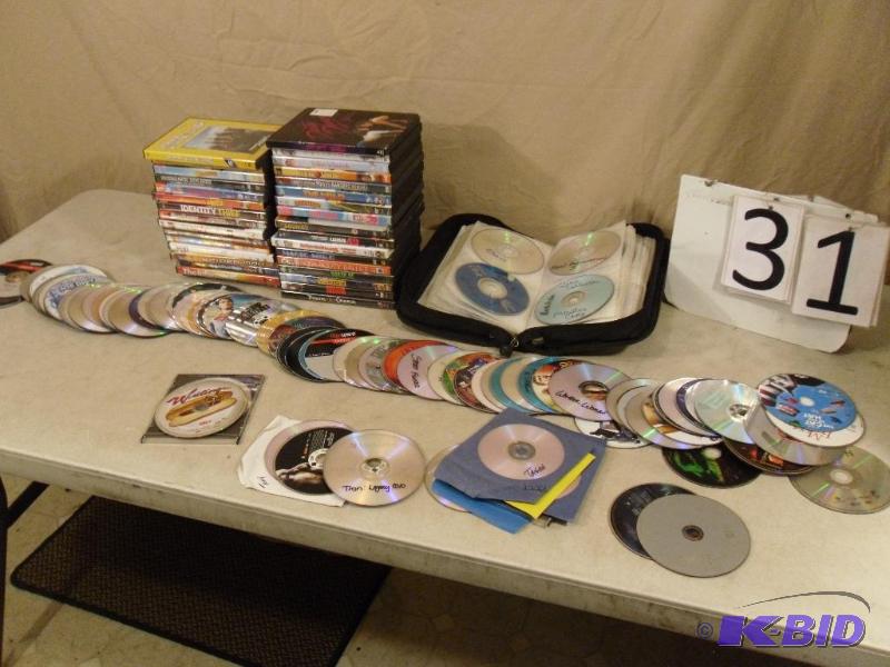lot 31 image: Lot of Assorted DVD movies. Some missing case...