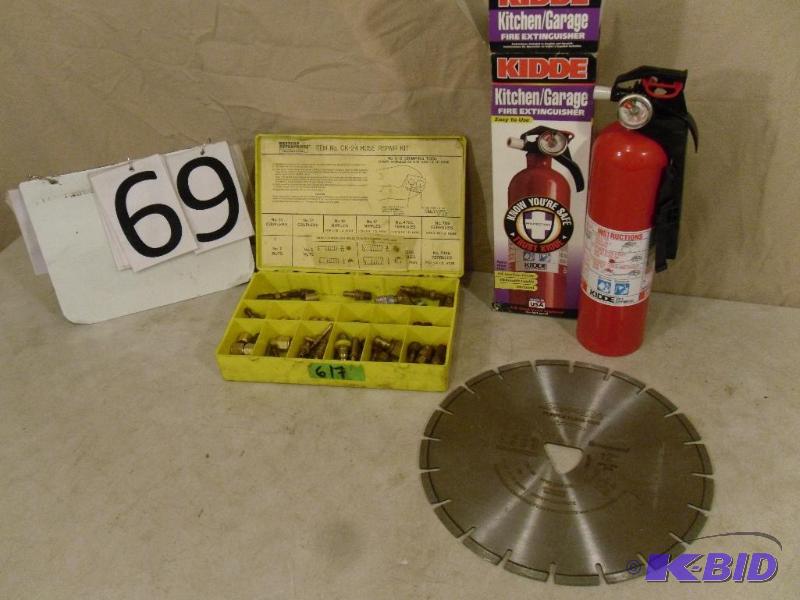 lot 69 image: Organizer with Brass Fittings, 12" Husqv...