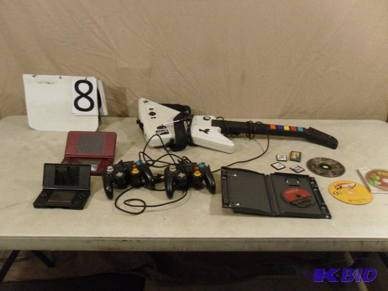 lot 8 image: Lot of Assorted Gaming Systems, Games, and Ac...