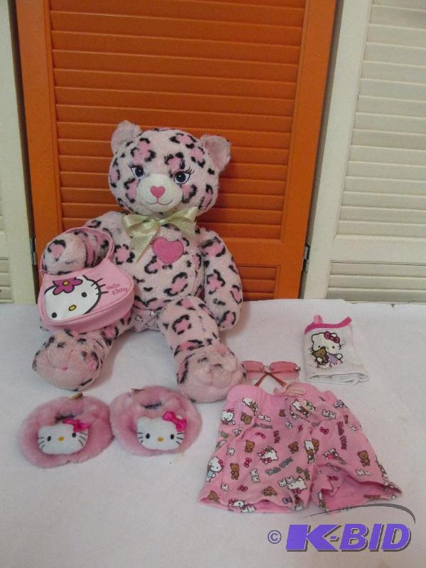 lot 58 image: Build-A-Bear Leopard Print Kitty