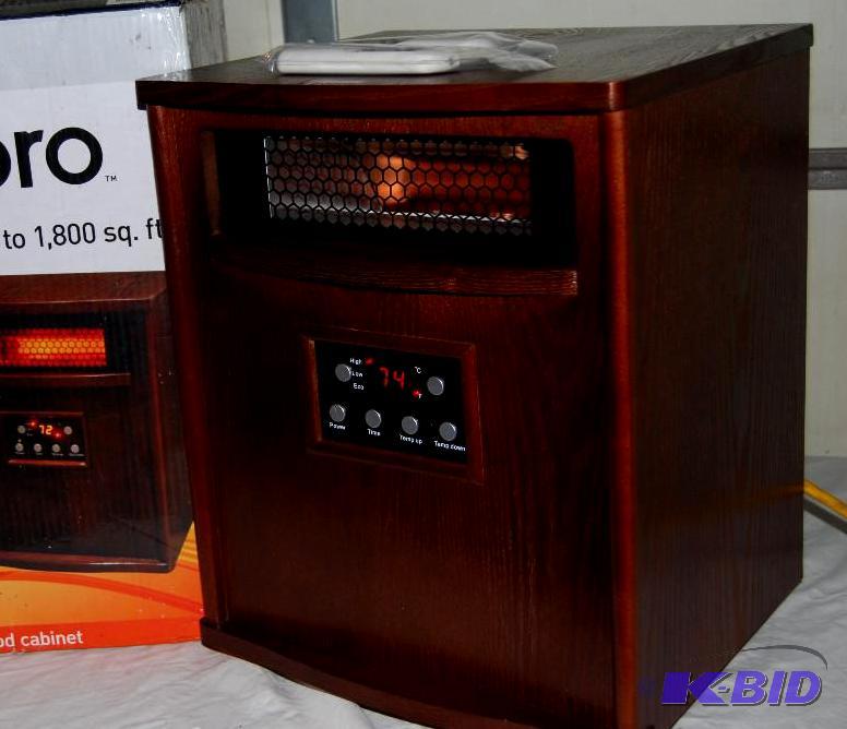 Life Smart 1500W Infrared Space Heater, quart...