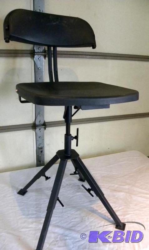 Ground Blind Seat, 4 steel adjustable legs, 3...