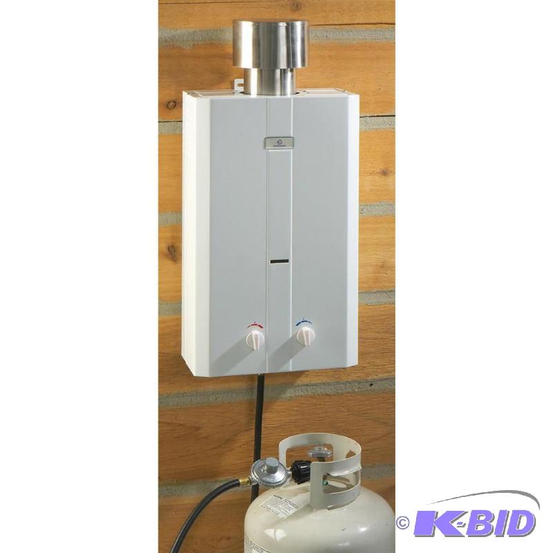 Deluxe Tankless Water Heater, 80 to 130F adju...