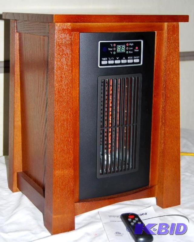 Pro Fusion Infrared Space Heater Side Table, ...