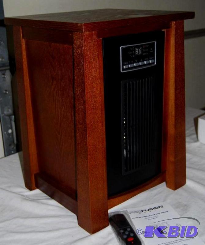Pro Fusion Infrared Space Heater Side Table, ...