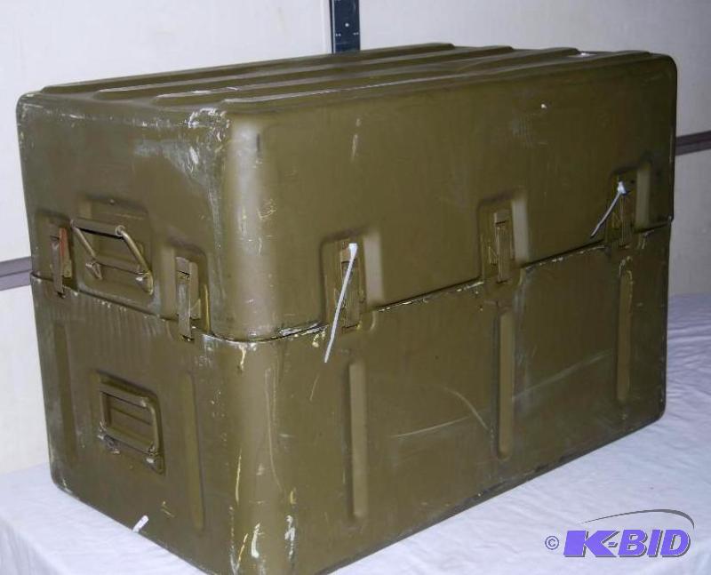 U.S. Military Aluminum XL Medical Storage Che...