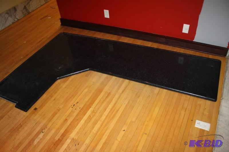 lot 1040 image: Silestone Black Countertop
