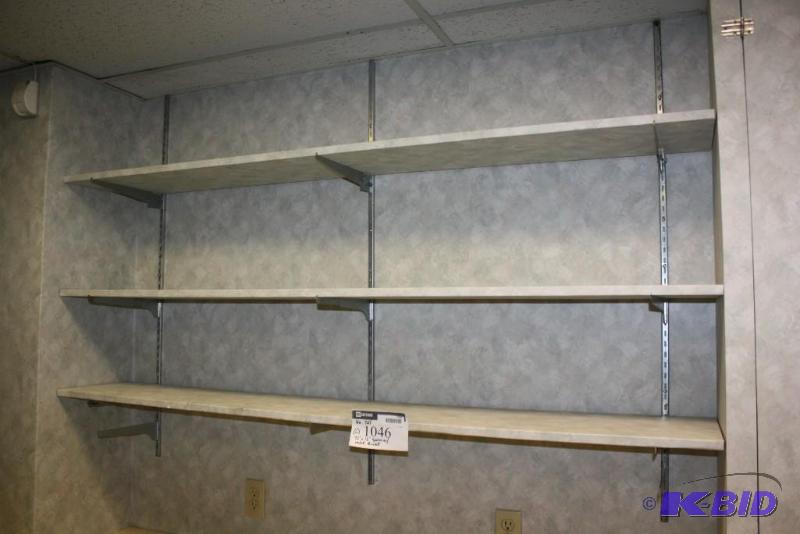lot 1046 image: Adjustable Shelving Units