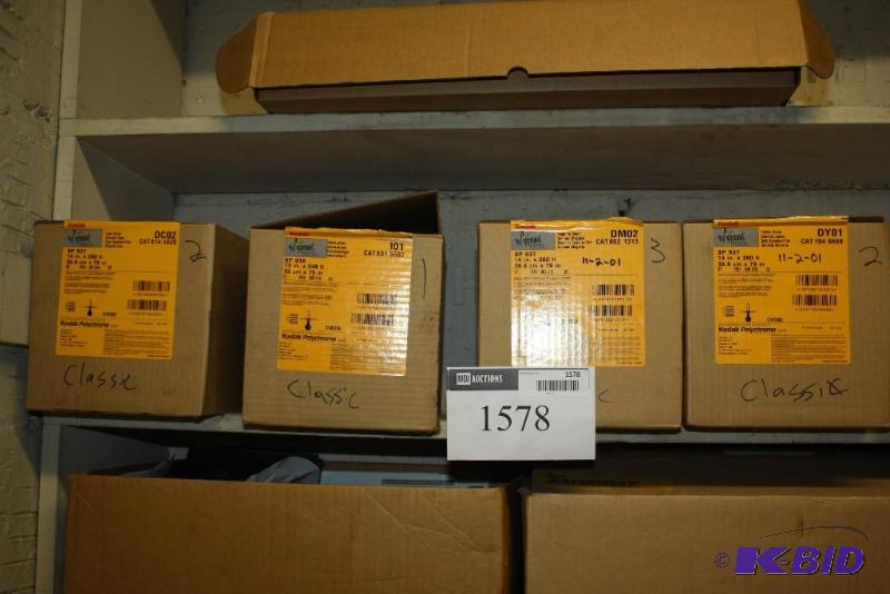 lot 1578 image: Kodak Digital Color Proofing Film