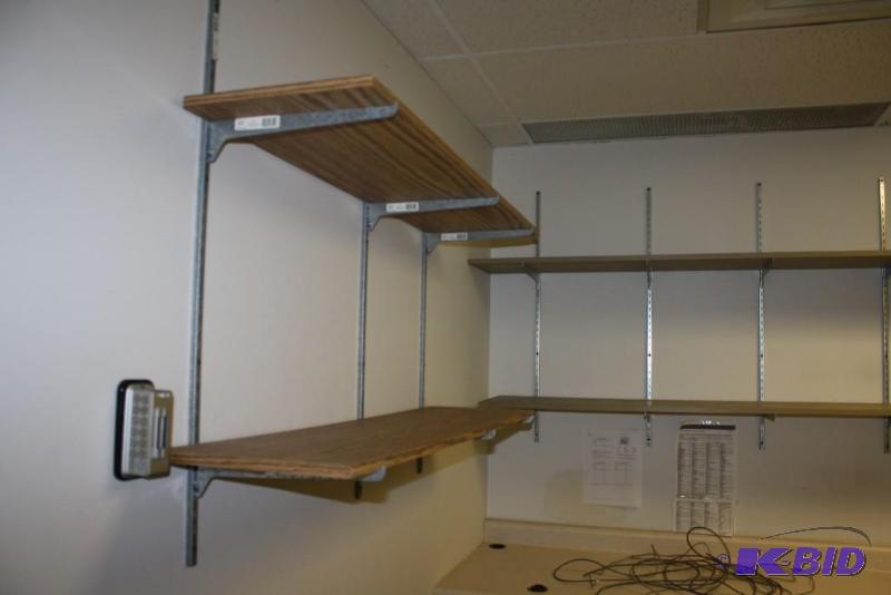 lot 1643 image: Adjustable Shelving Units
