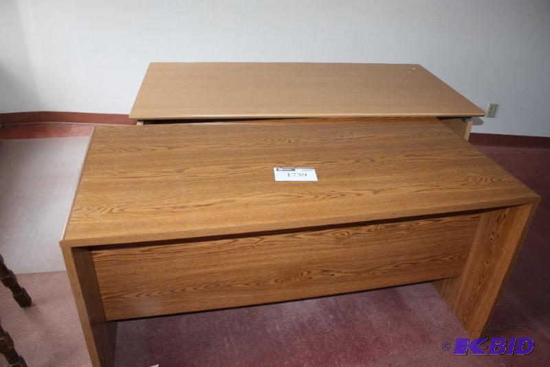 lot 1739 image: Furniture Lot Including Vintage Stool & Tables