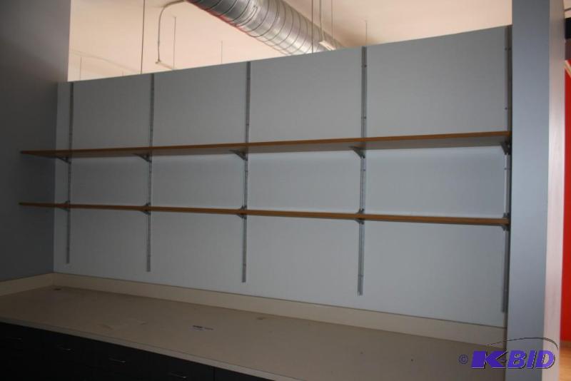 lot 1766 image: Adjustable Shelving Units