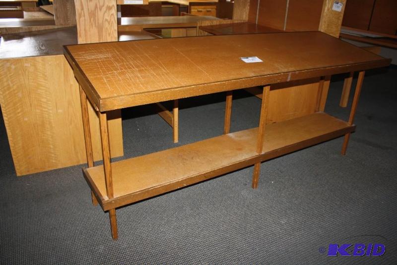 lot 1790 image: Drafting Table Wooden Work table