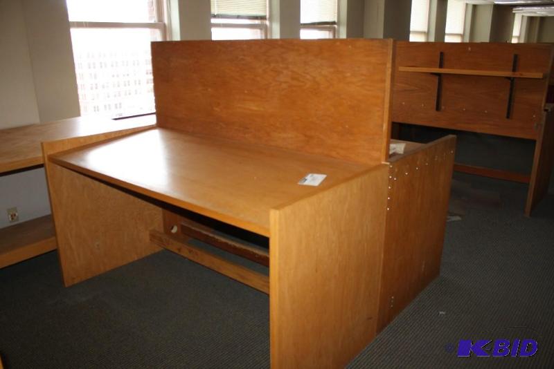 lot 1807 image: Drafting Tables Wooden Work Tables