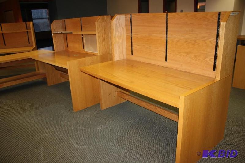 lot 1811 image: Drafting Tables Wooden Work tables