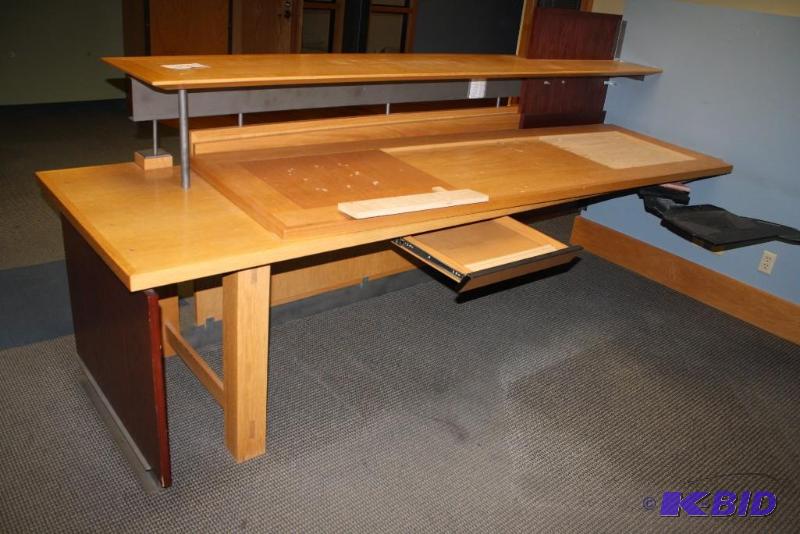 lot 1816 image: Office Desk wDual Work Stations