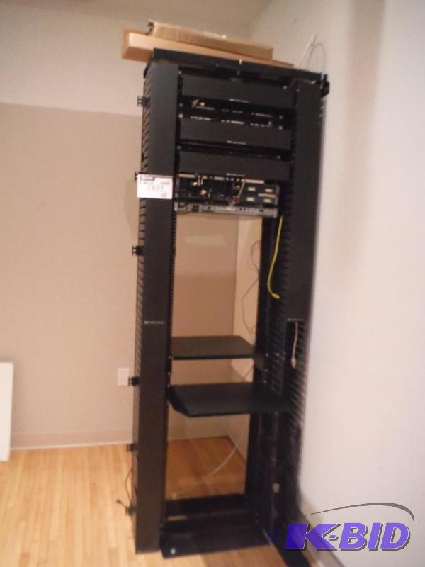 lot 1835 image: Equipment Rack Enclosure ServerCabinet Rack