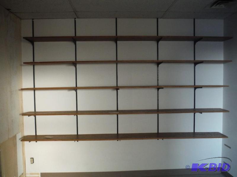 lot 1848 image: Wall Mounted Shelves