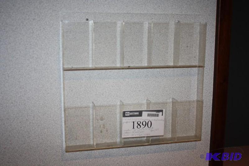 lot 1890 image: Wall HangingsMagazine RacksPamphlet Shelves