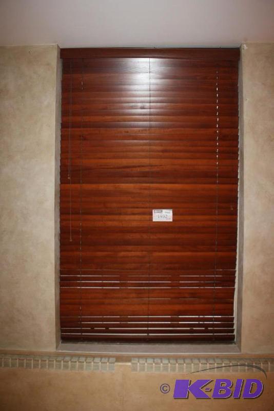 lot 1932 image: Wooden Blinds