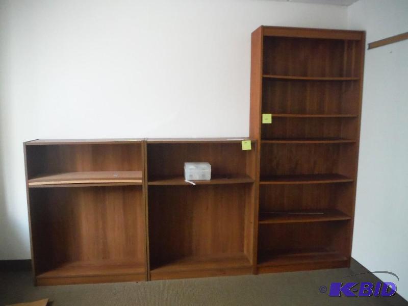 lot 1949 image: Wooden Bookcases