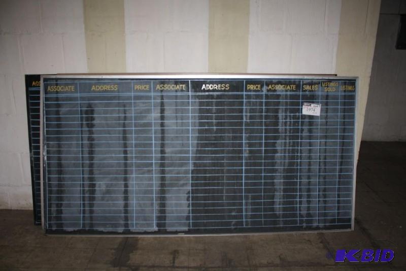 lot 1974 image: Associate Sales boards