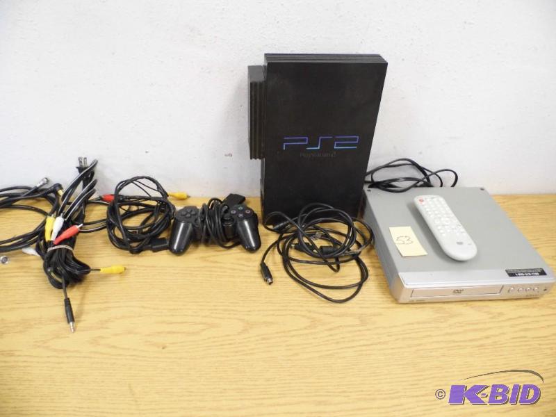 PS2 Game System w DVD Player