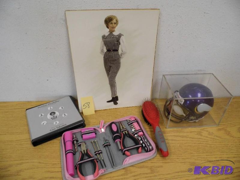 Vikings Helmet #42 & Misc