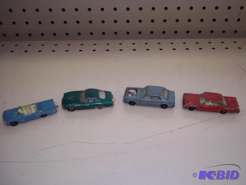 lot 154 image: 4 Vintage Matchbox Cars...