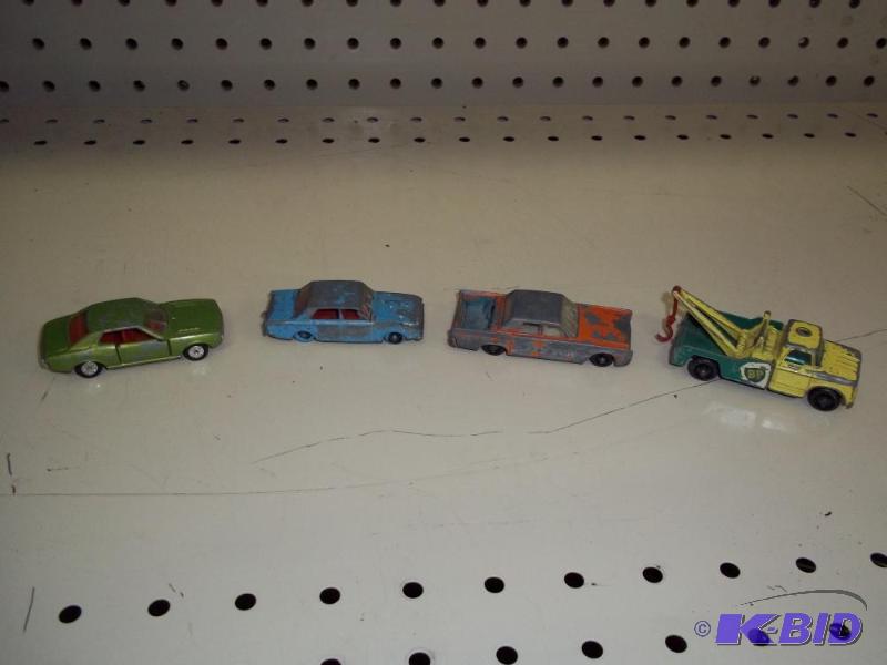 lot 155 image: 4 Vintage Matchbox Cars...