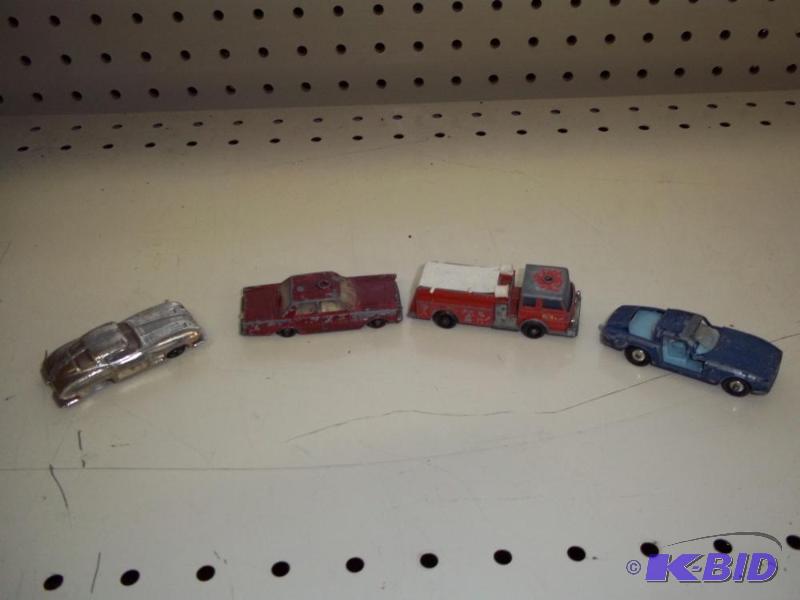 lot 157 image: 4 Vintage Matchbox Cars...