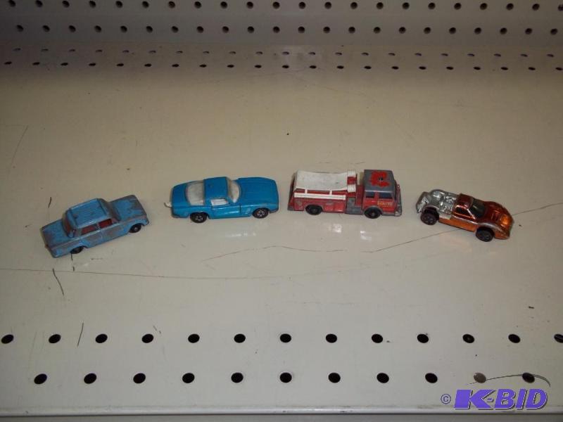 lot 158 image: 4 Vintage Matchbox Cars...