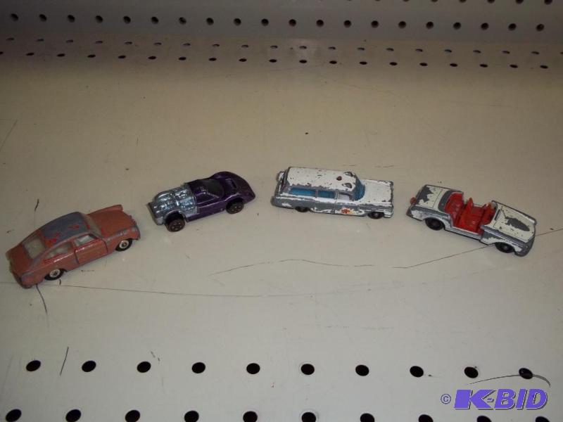 lot 159 image: 4 Vintage Matchbox Cars...