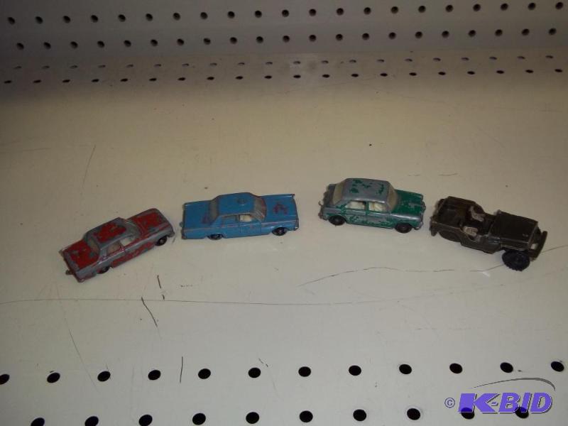 lot 161 image: 4 Vintage Matchbox Cars...