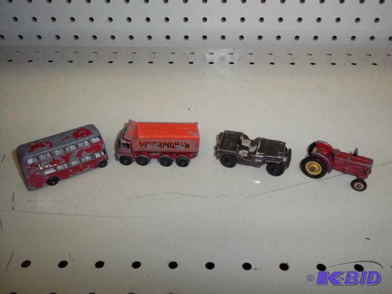 lot 162 image: 4 Vintage Matchbox Cars...