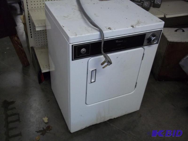 lot 175 image: Whirlpool 3 cycle electric dryer...