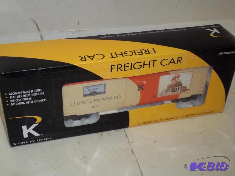 lot 18 image: Lionel Power Co. Voltmeter Car  O- Gauge...