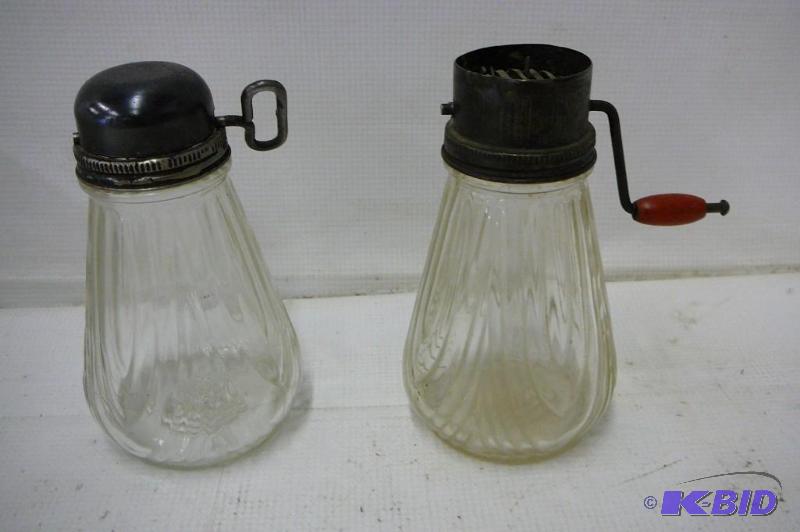 lot 17 image: 2 vintage grinders  ...