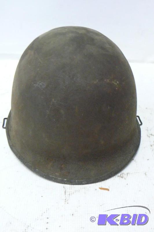 lot 34 image: WWII Helmet ...