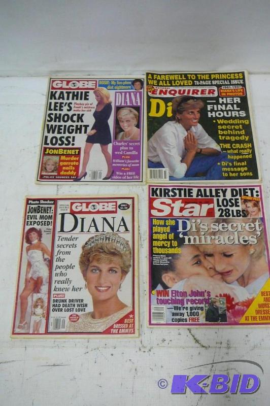 lot 86 image: Large lot of Star , Globe , Enquirer on princ...