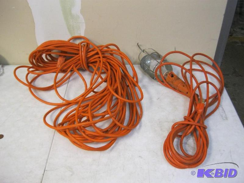 Long Extension Cord And Shop Light&nbsp...