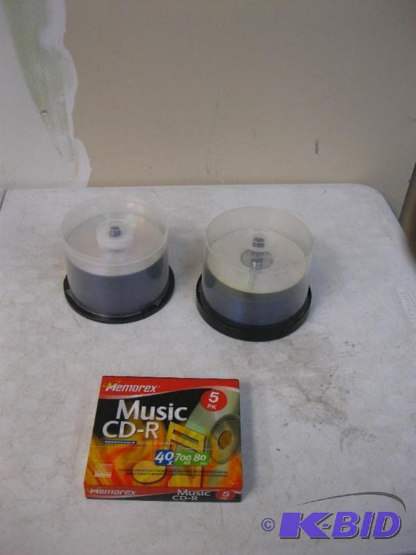 Lot Of Blank Cds And Dvds...