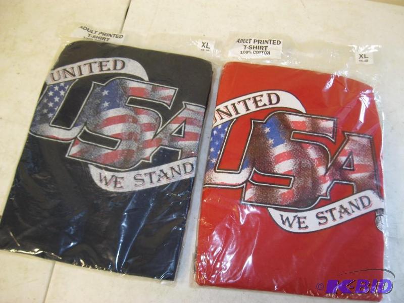 Two New USA T-Shirts Size XL...