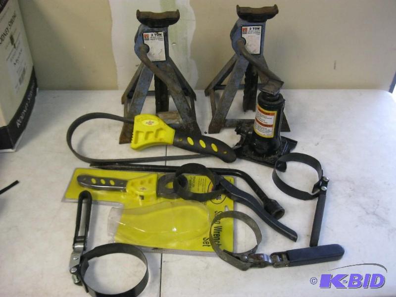 Jack Stands And Automotive Items...