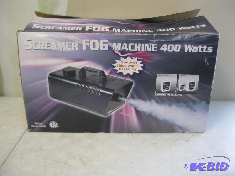 Screamer Fog Machine Powers Up Untested Other...