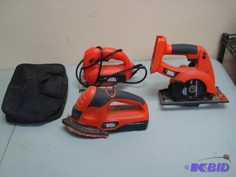 Black And Decker Tool Set As Is Untested...